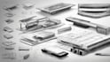 make product and industrial design sketches
