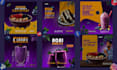 do manipulation social media poster design