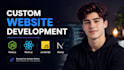 do custom full stack website , ai web app, ai software