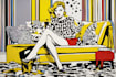 do a retro pop art roy lichtenstein style