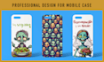 create a professional design for a mobile phone case