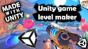 do unity 2d game or 3d game level maker