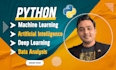 develop machine learning and artificial intelligence project using python