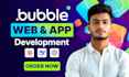 build bubble app, bubble io website development, zapier automation