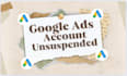 fix your google ads suspended issue to unsuspended