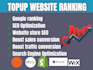 do top up website ranking on google 1st page to rank your website