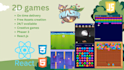 create responsive HTML5 games for mobile and web with a demo trial