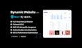 develop react next js website with tailwind CSS and shadcn