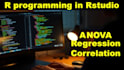 do your data analysis using r programming in rstudio