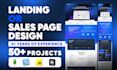 be ai landing page or ai sales page designer and developer