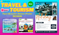 design stunning attractive travel and tourism poster , flyer