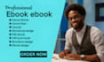 edit, format, design canva ebook, canva flyer, planner, journal, workbook design