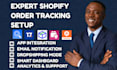 setup shopify order tracking parcelpanel 17track aftership track123 tracktor