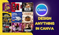 design social media templates,  canvas expert canvas pro custom design