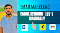 do manual email marketing by sending emails safely