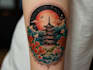do a tattoo design in japanese style