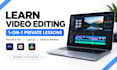 teach you video editing in premiere pro, capcut and davinci resolve