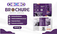 design professional trifold bifold brochure flyer and company profile design