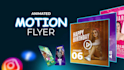 make awesome animation motion flyer on social media
