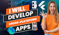 do custom ios , android app development with flutter magic