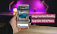 create a cutting edge augmented reality app like ikea place, wayfair, inhaabit