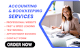 build responsive bookkeeping website accounting website bookkeeping leads
