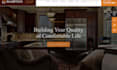 design responsive home remodeling website kitchen, bathroom remodeling website