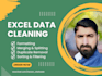 excel data cleaning and formatting, merging, splitting