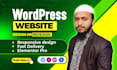 develop wordpress website or design, redesign or clone with elementor