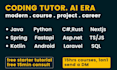 teach java, python, sql, rust, php and c sharp programming