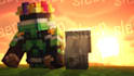 create a professional minecraft thumbnail