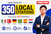 do 350 local citations for mexico turkey germany brazil spain and netherlands