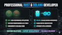 develop scalable rust and golang backend apis and microservices