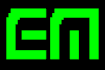 create retro computer text animation