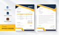 design invoice, letterhead, receipt template within 6hr