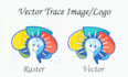vectorize, modify or edit logo
