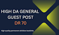 do high da general guest post with quality general backlinks