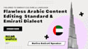 expertly proofread and edit your arabic content delivering flawless results