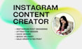 your instagram content creator for 30 days instagram posts