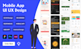 design eye cathcy mobile app UI UX design in figma