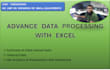 do advance data processing automations using excel