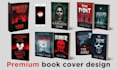 create book cover design, epic,  kindle book cover design