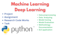 do machine learning and deep learning project