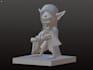 sculpt miniature or character for 3d printing
