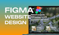 design modern professional website UI in figma