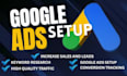 setup google ads PPC campaign for wix, wordpress, godaddy real estate business