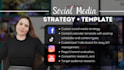 custom social media strategy and content creation template