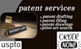 do patent search , patent filing and patent drafting