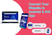 convert website to android app