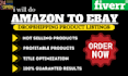 do amazon to ebay dropshipping listings